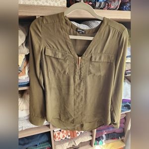 Express long sleeve blouse